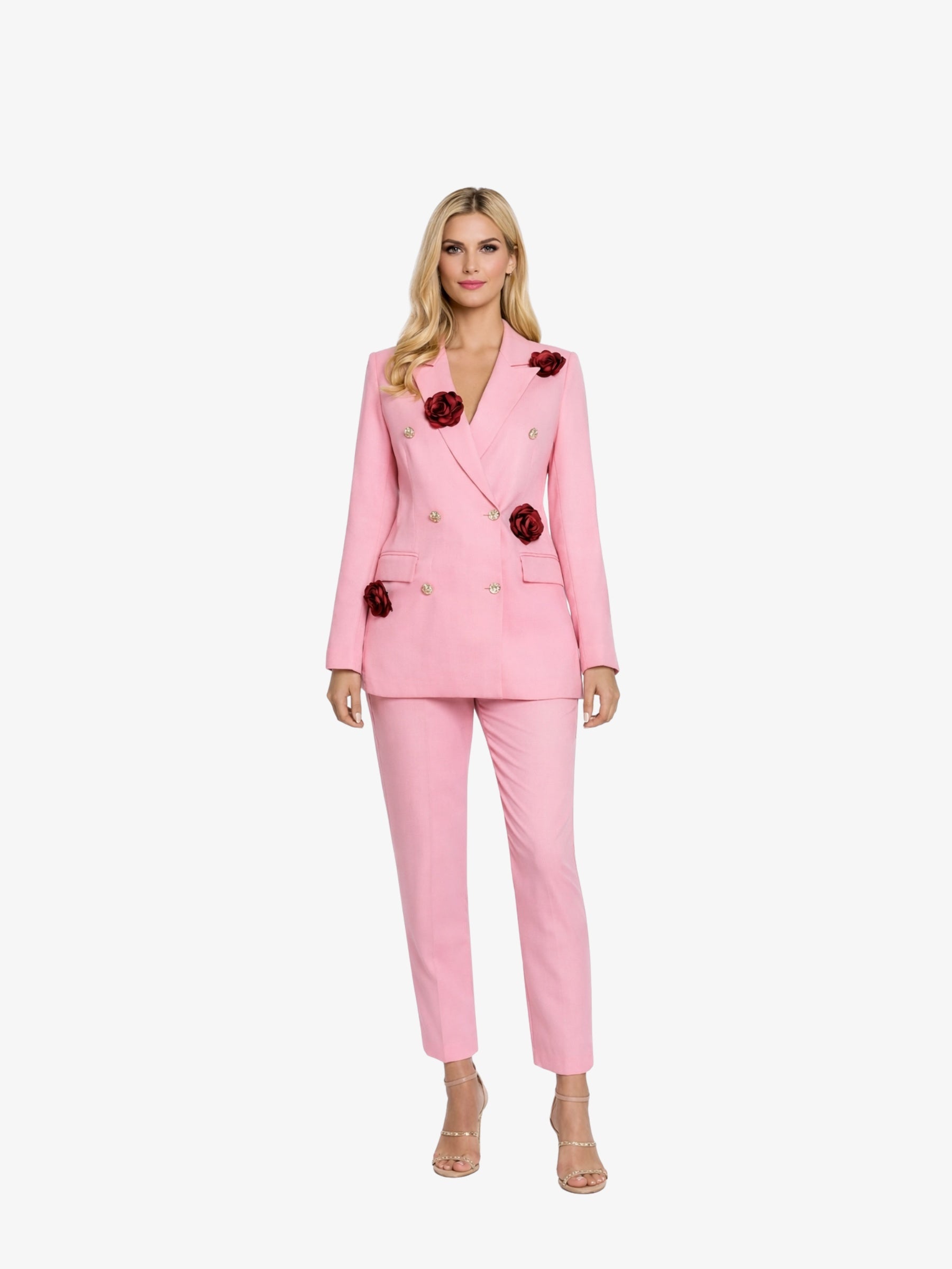 Costum Elegant “Cillia”, Roz