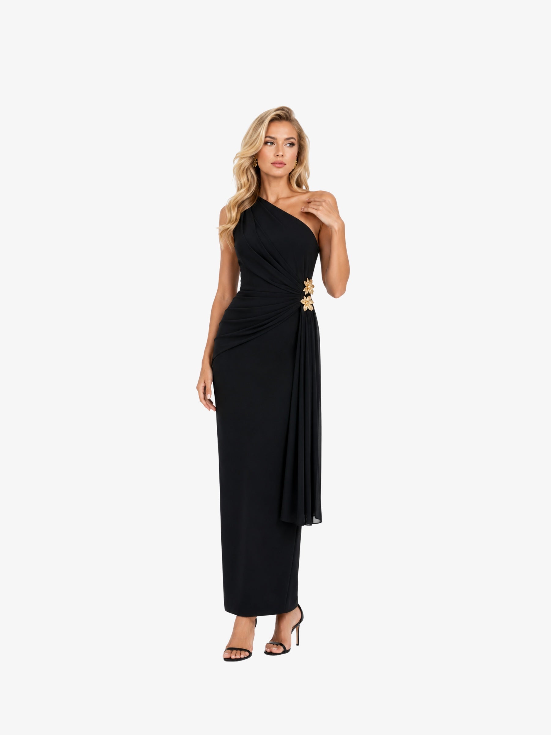 Rochie Eleganta “Mosse”, Negru