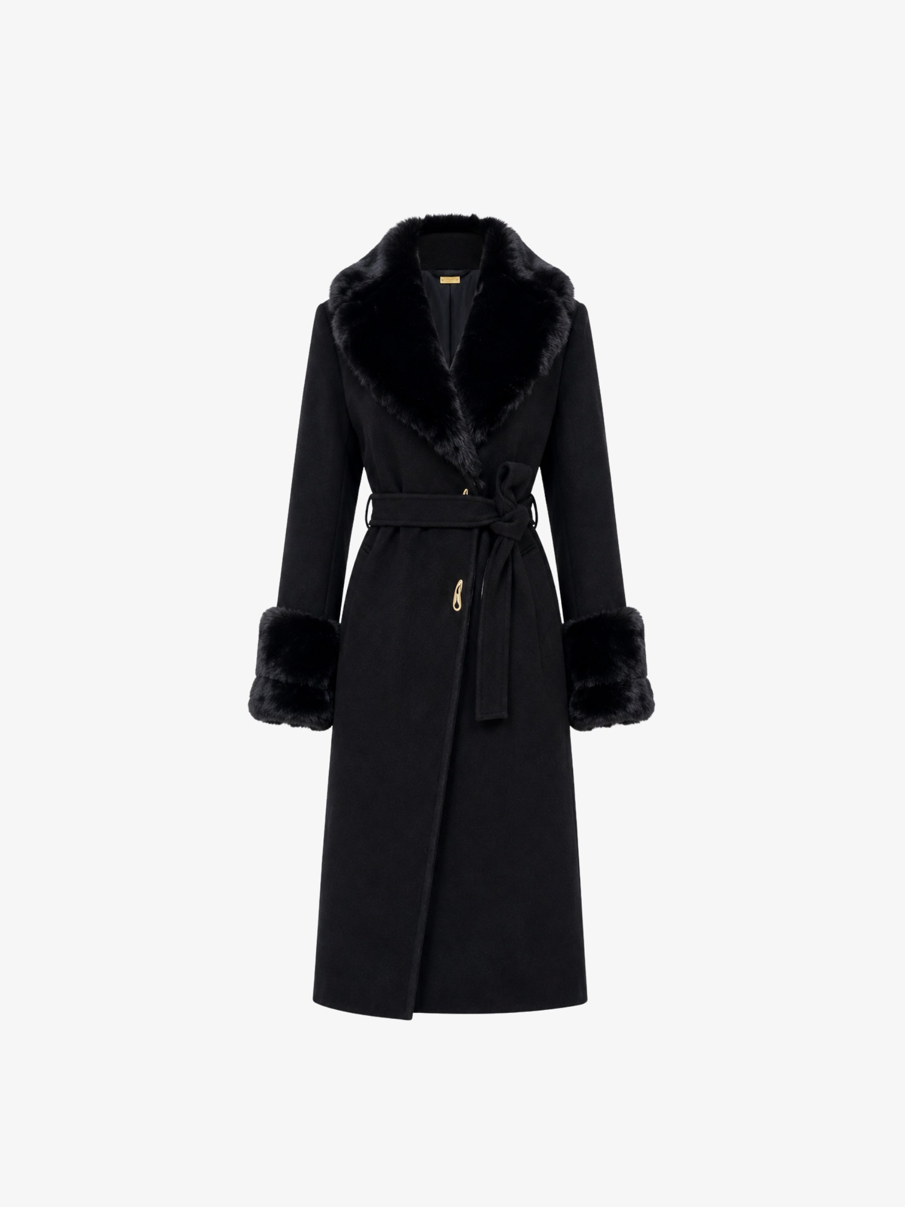 Palton "Royal Luxury", Negru