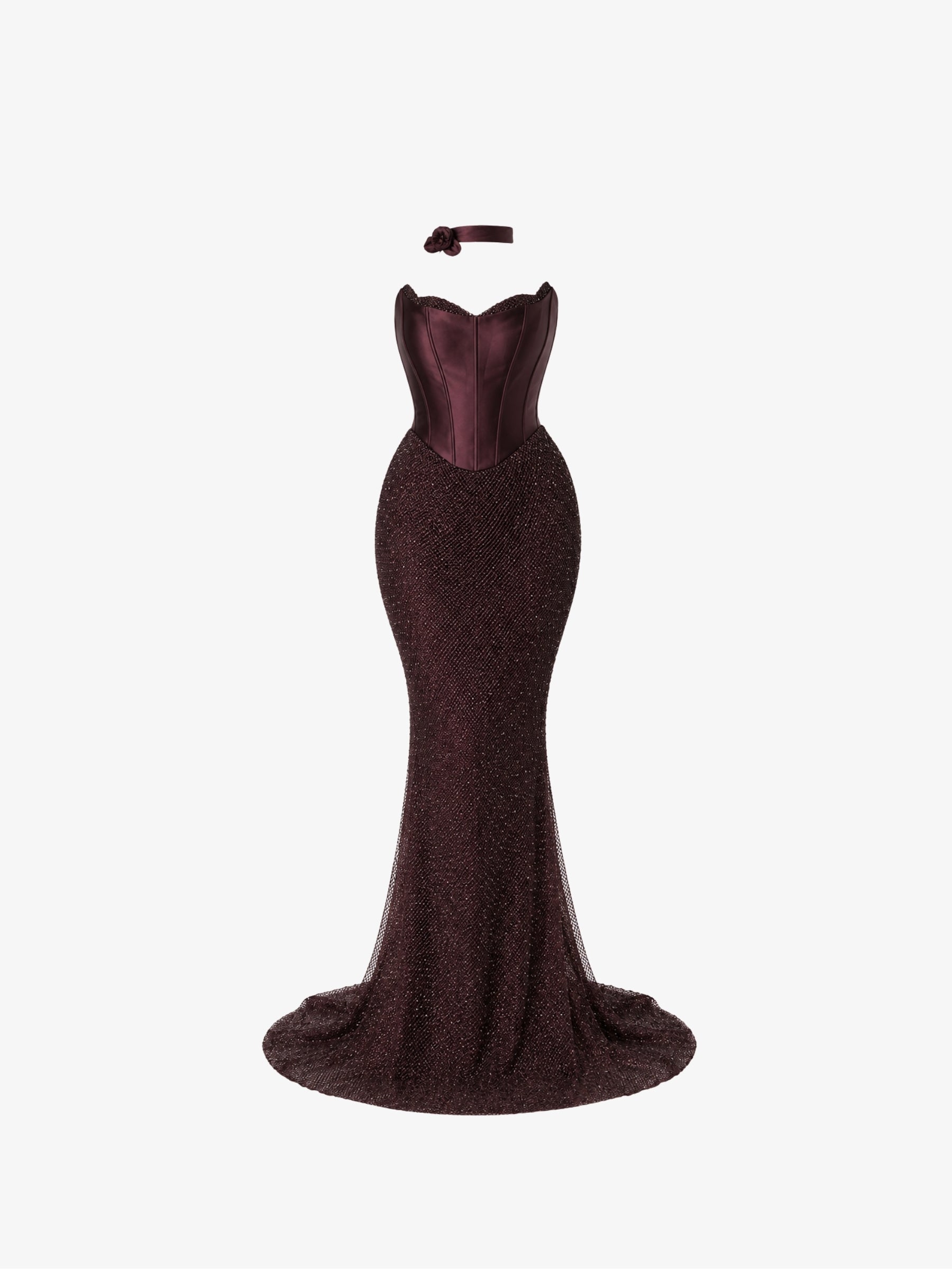 Rochie Eleganta “Marisol”, Maro cu pietre