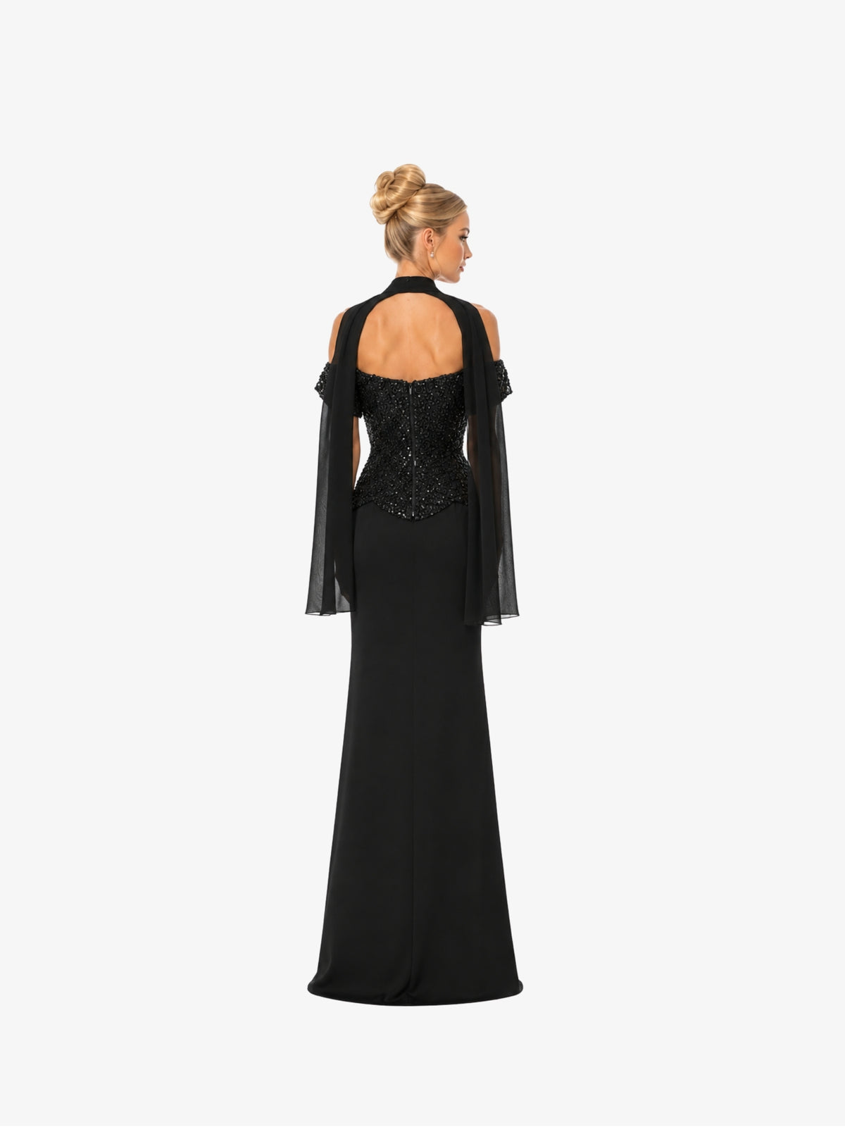 Rochie Eleganta “Bourbon”, Negru