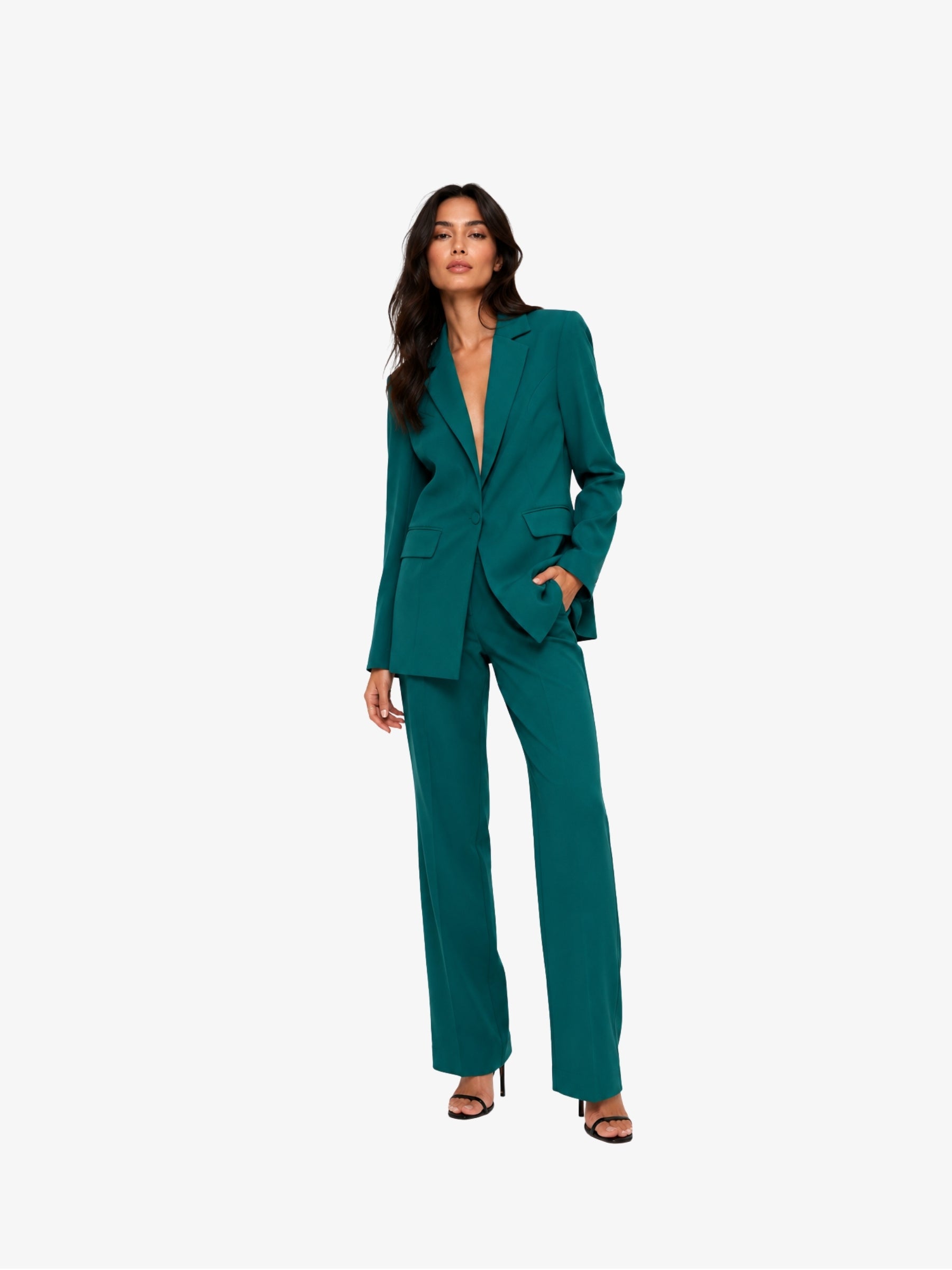 Costum Elegant “Emerald”, Verde