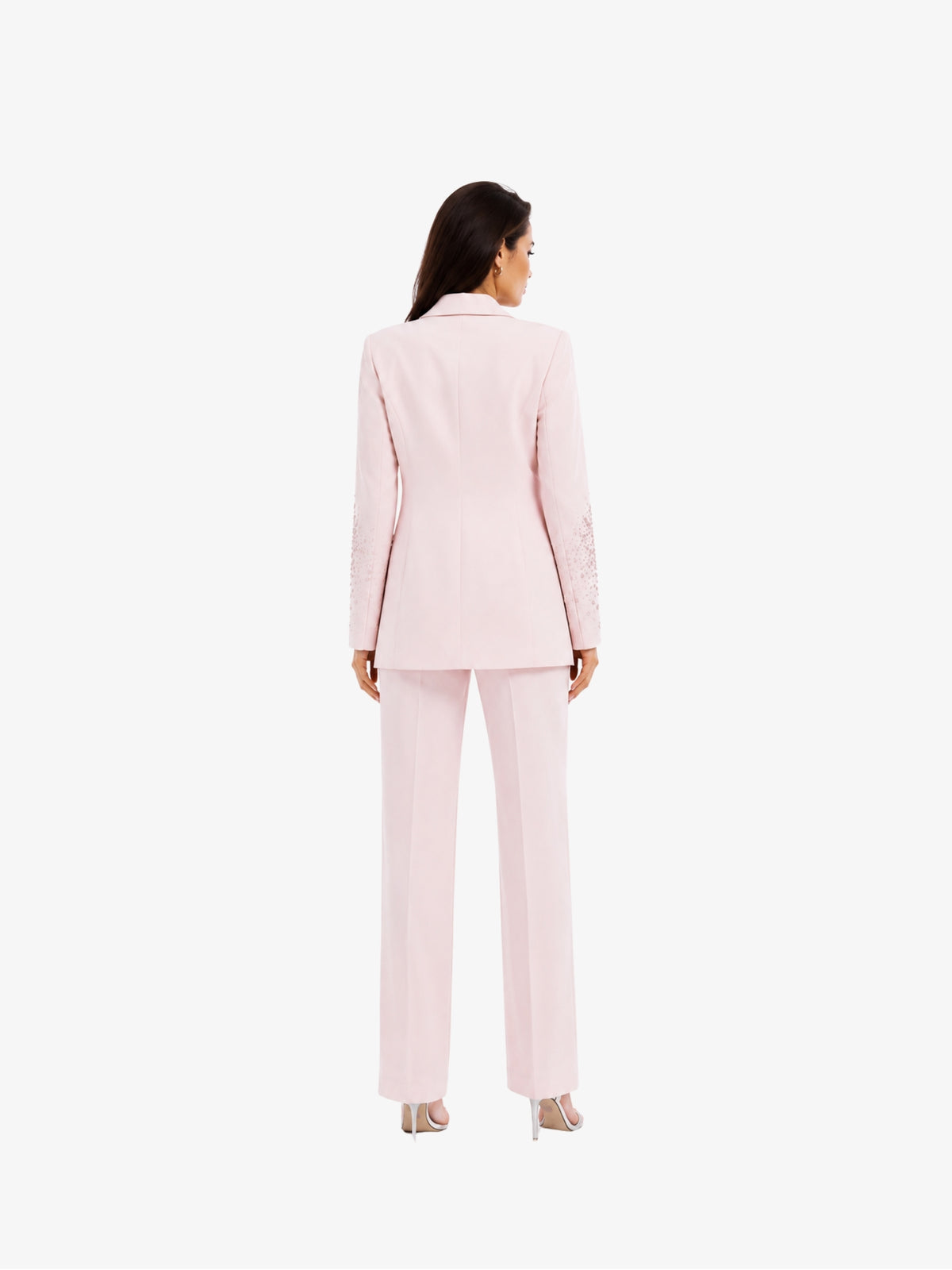 Costum Elegant “Rosalie”, Roz Pudrat