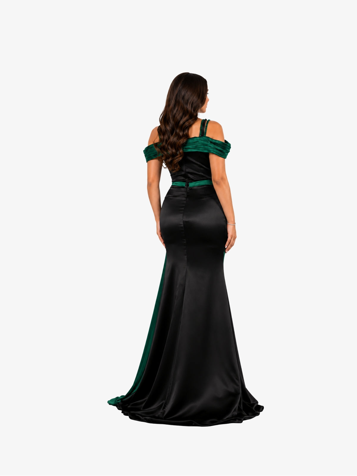 Rochie Lunga “Abiya”, Verde