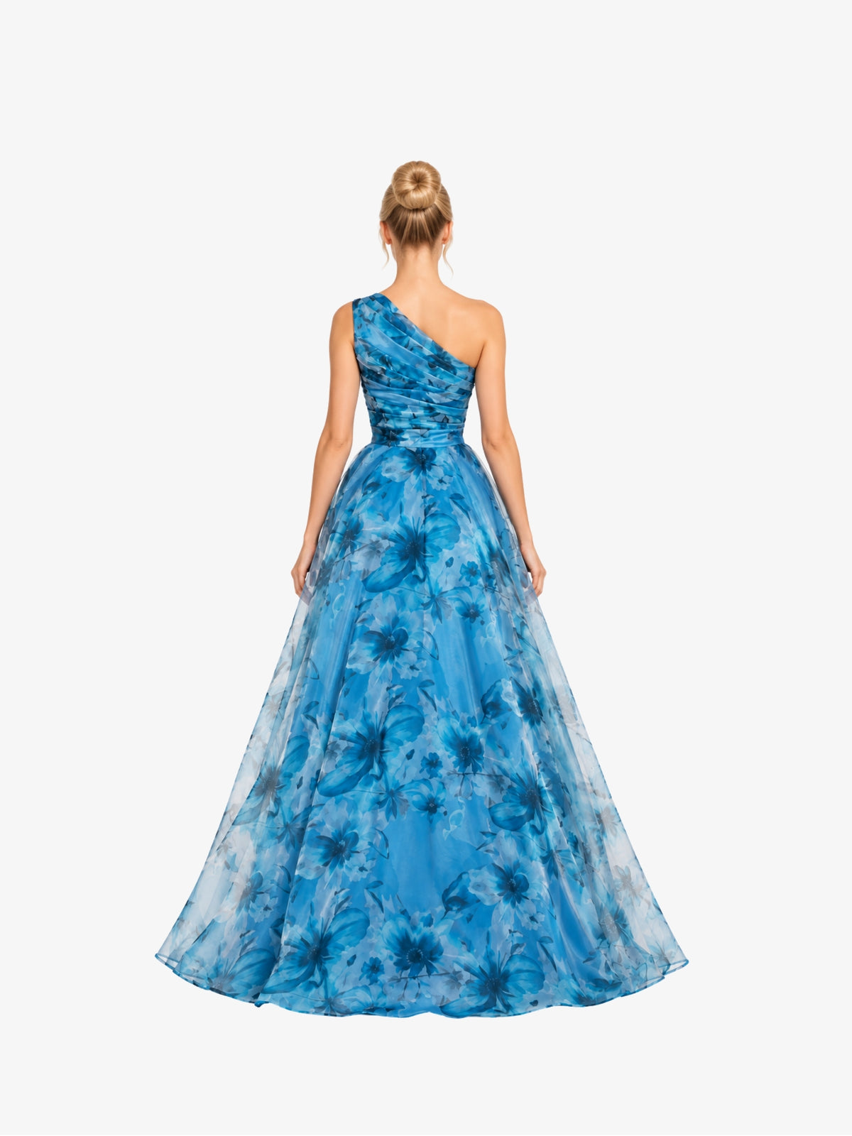 Rochie Eleganta “Magnolia”, Albastru