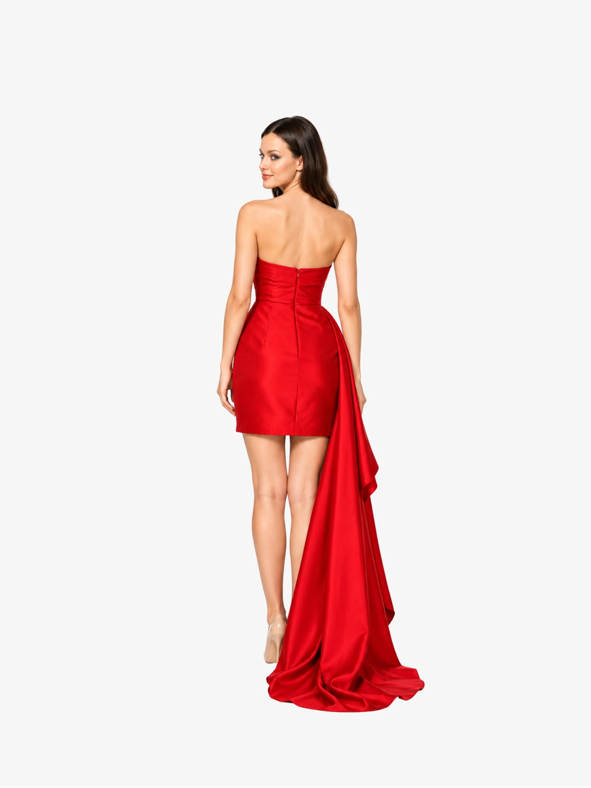 Rochie Scurta “Andromeda”, Rosu