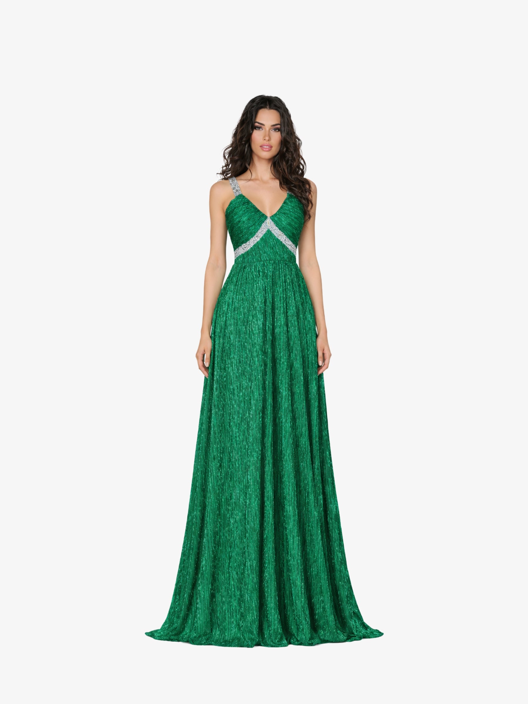Rochie Lunga “Andra”, Verde