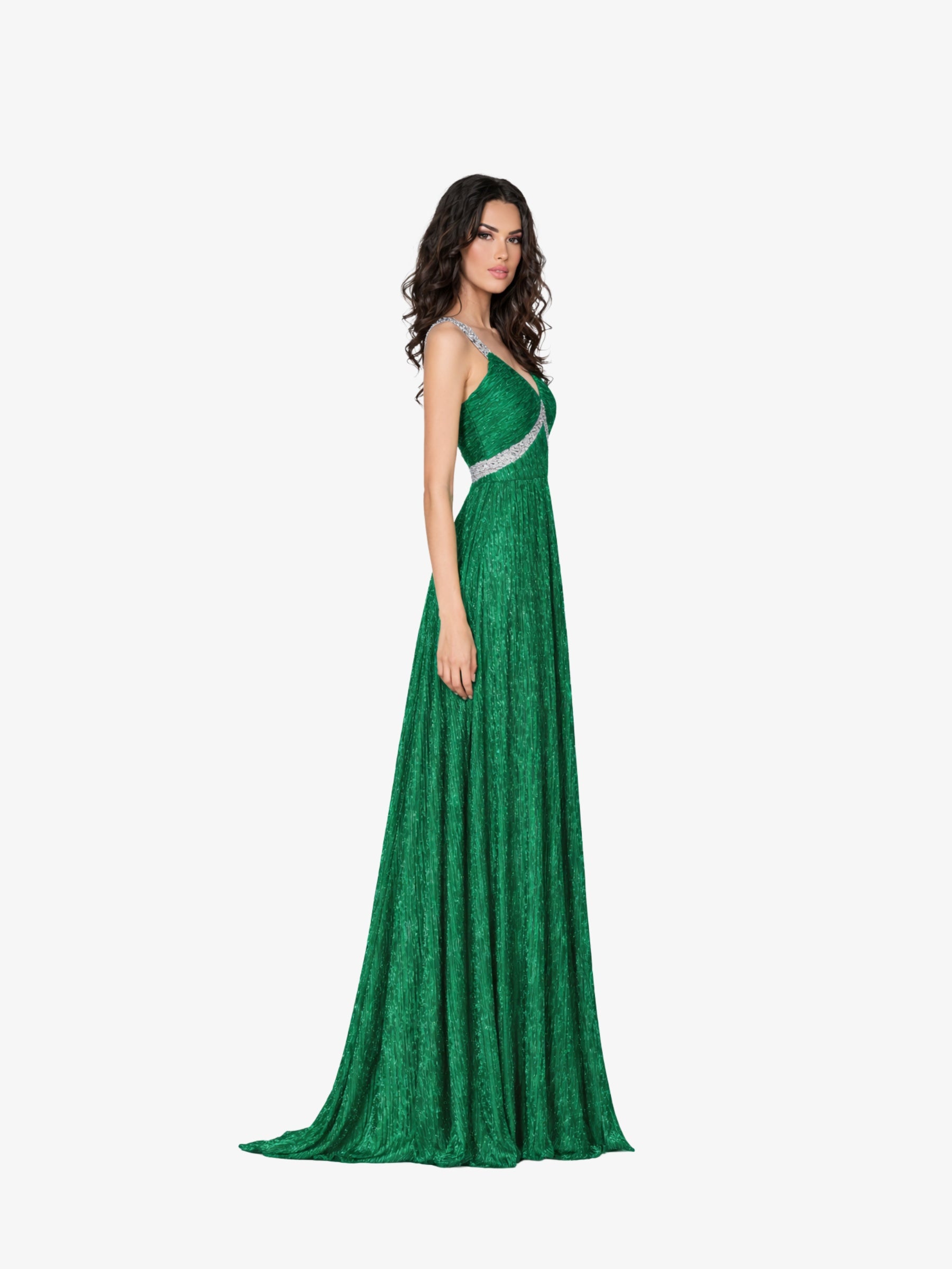 Rochie Lunga “Andra”, Verde