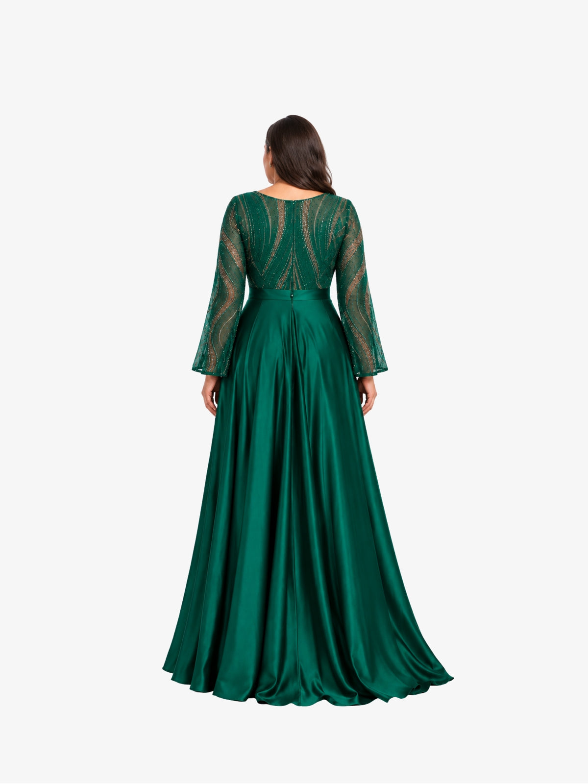 Rochie Lunga “Sicily”, Verde