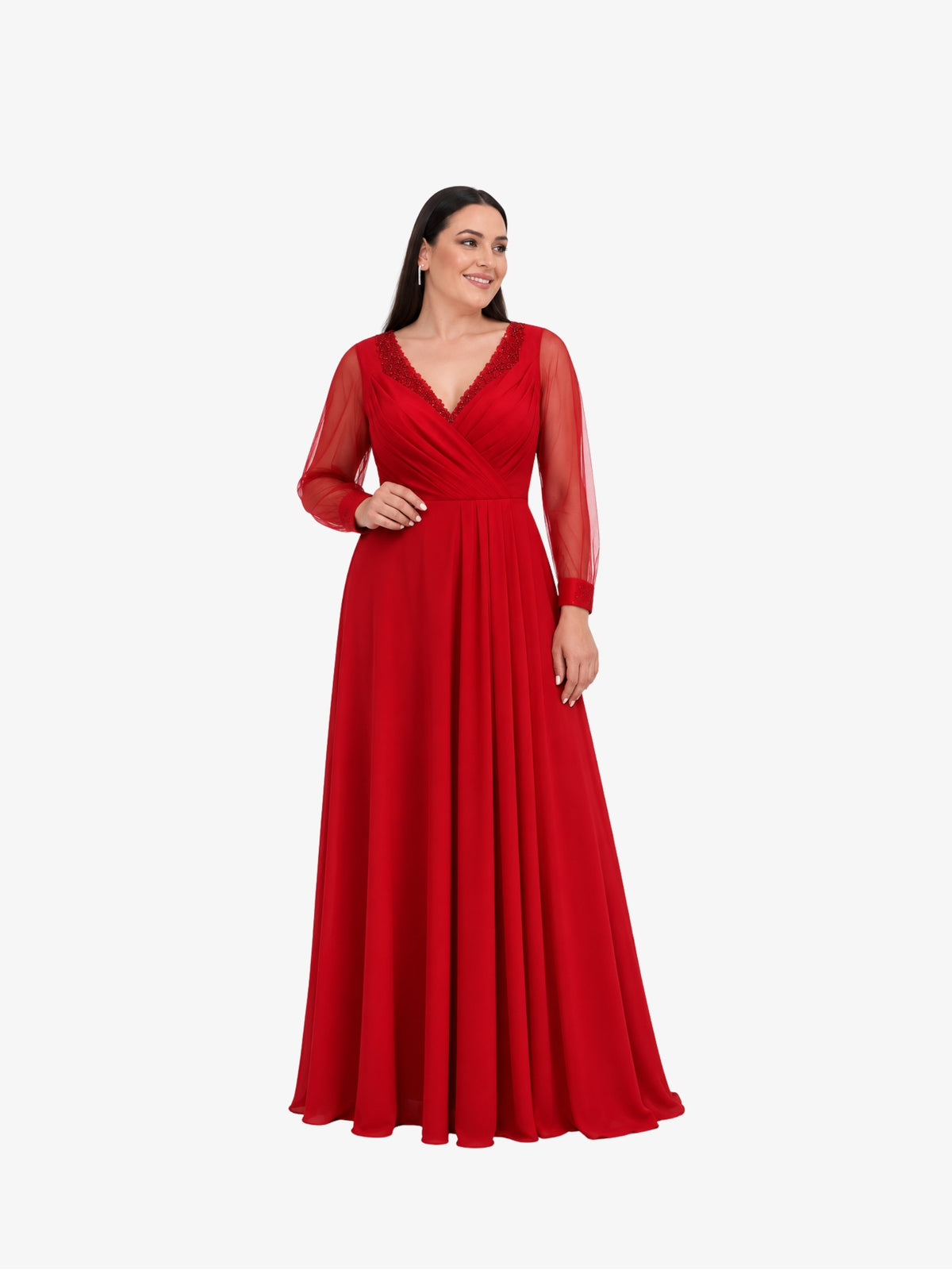Rochie Eleganta “Oasis”, Rosu