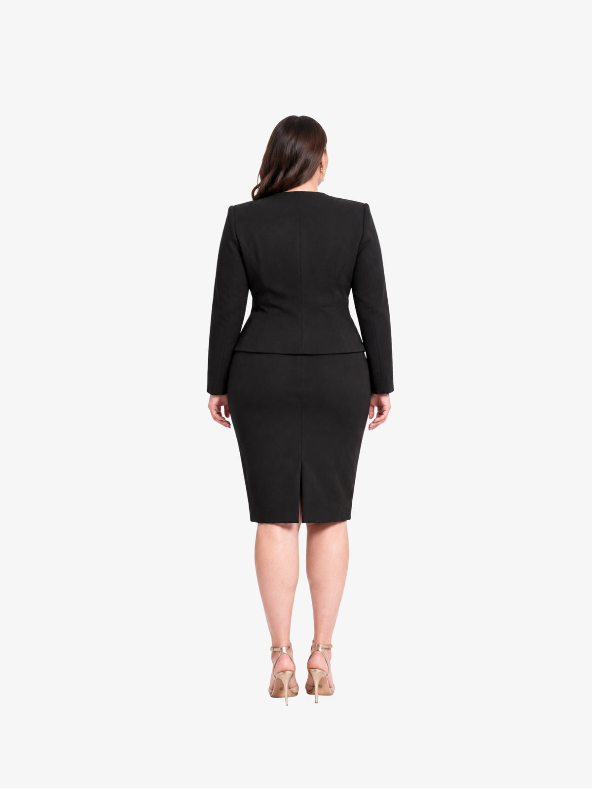 Costum Elegant “Tania”, Negru