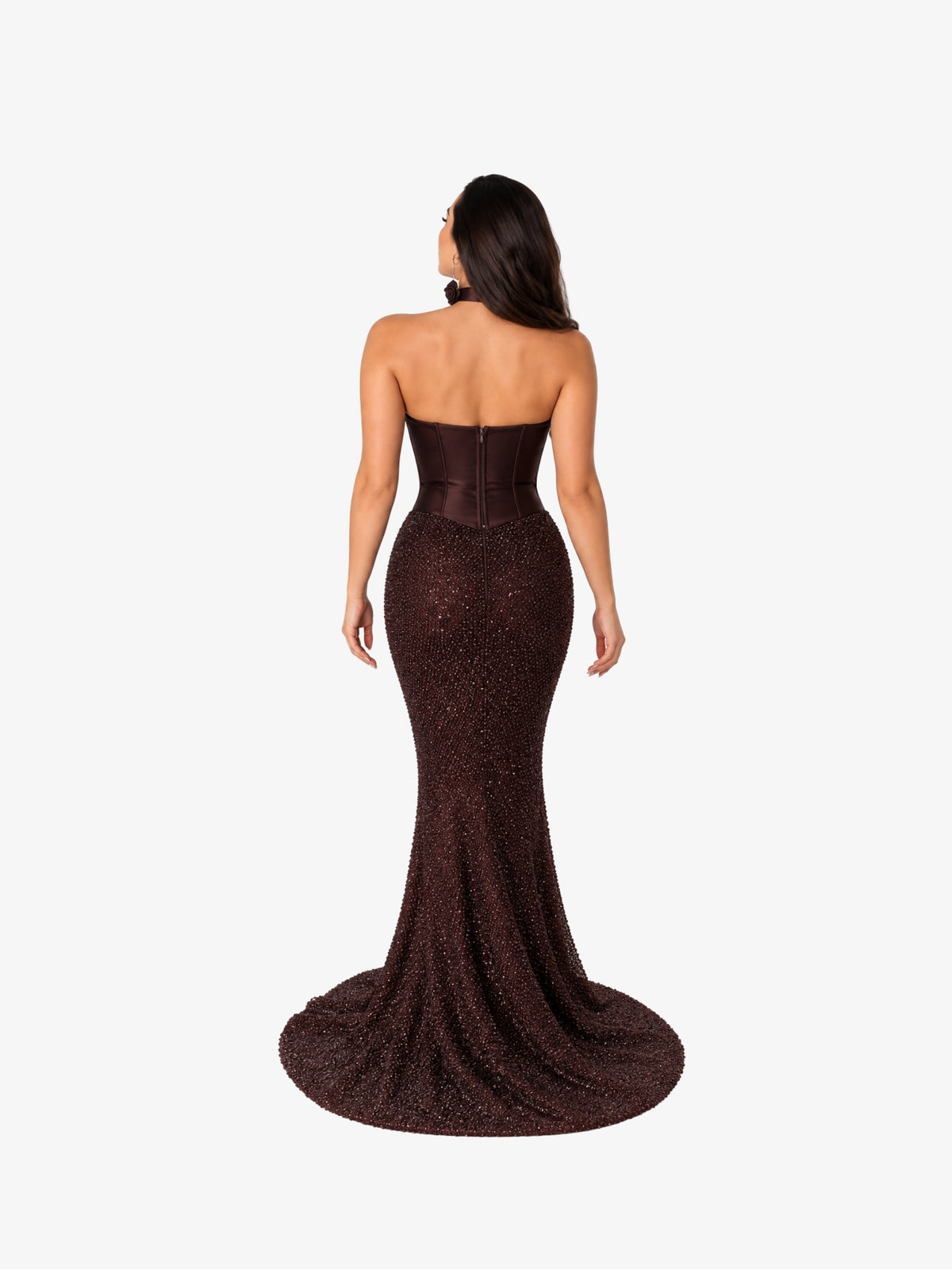 Rochie Eleganta “Marisol”, Maro cu pietre
