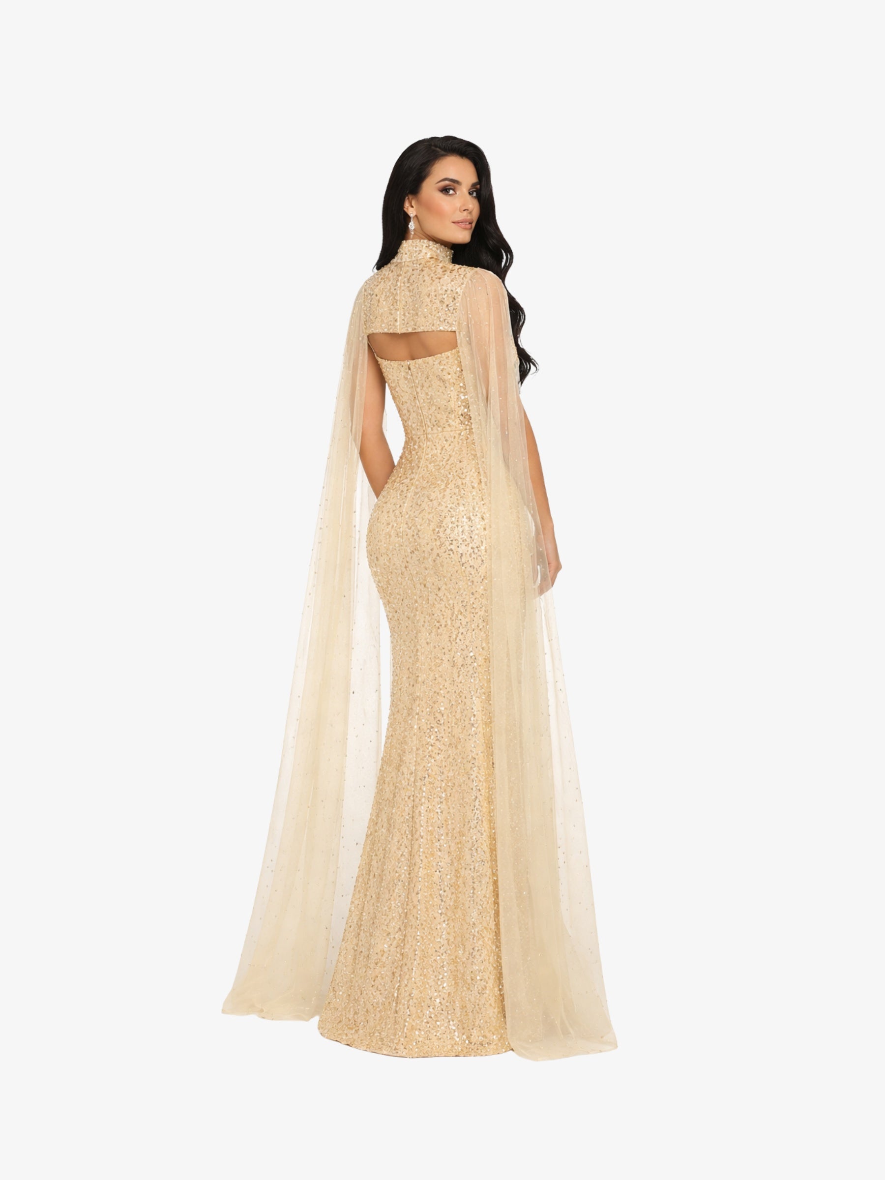 Rochie Lunga “Altesa”, Bej