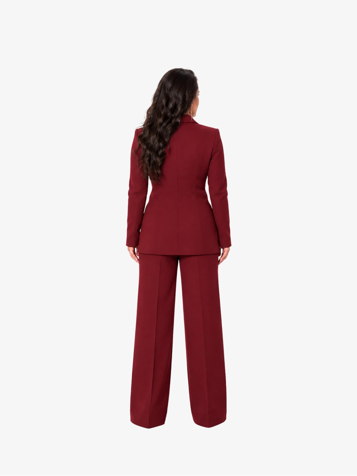 Costum Elegant “ Amelie”, Burgundy