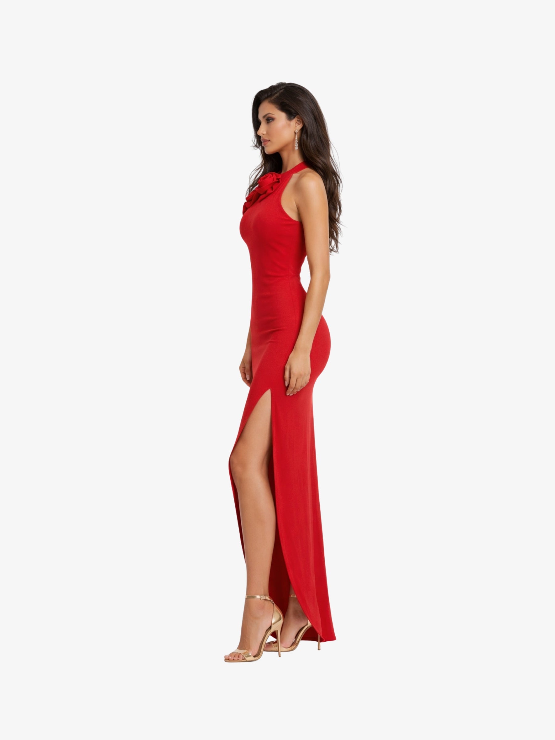 Rochie Scurta "Catalina", Rosu