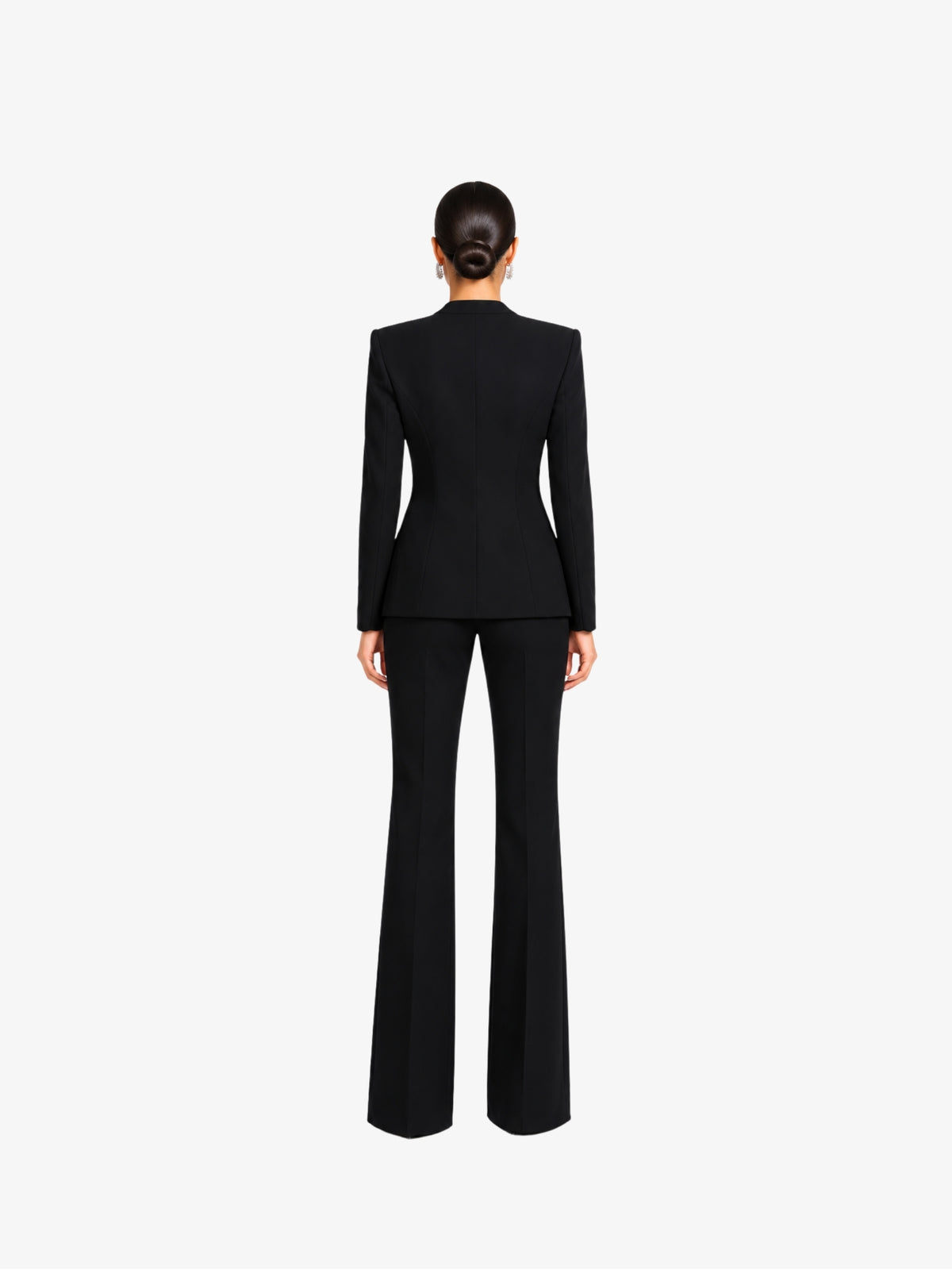 Costum Elegant “Jimena” din 3 Piese, Negru