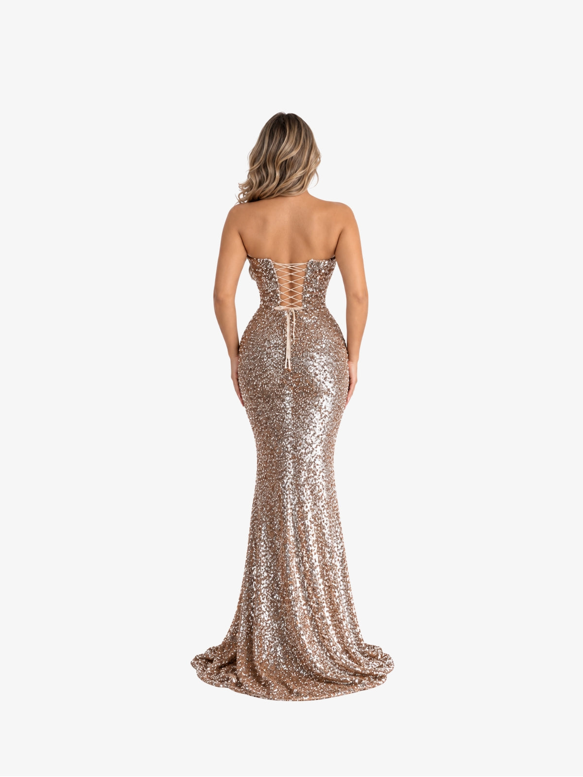 Rochie Eleganta “Asteria” Champagne