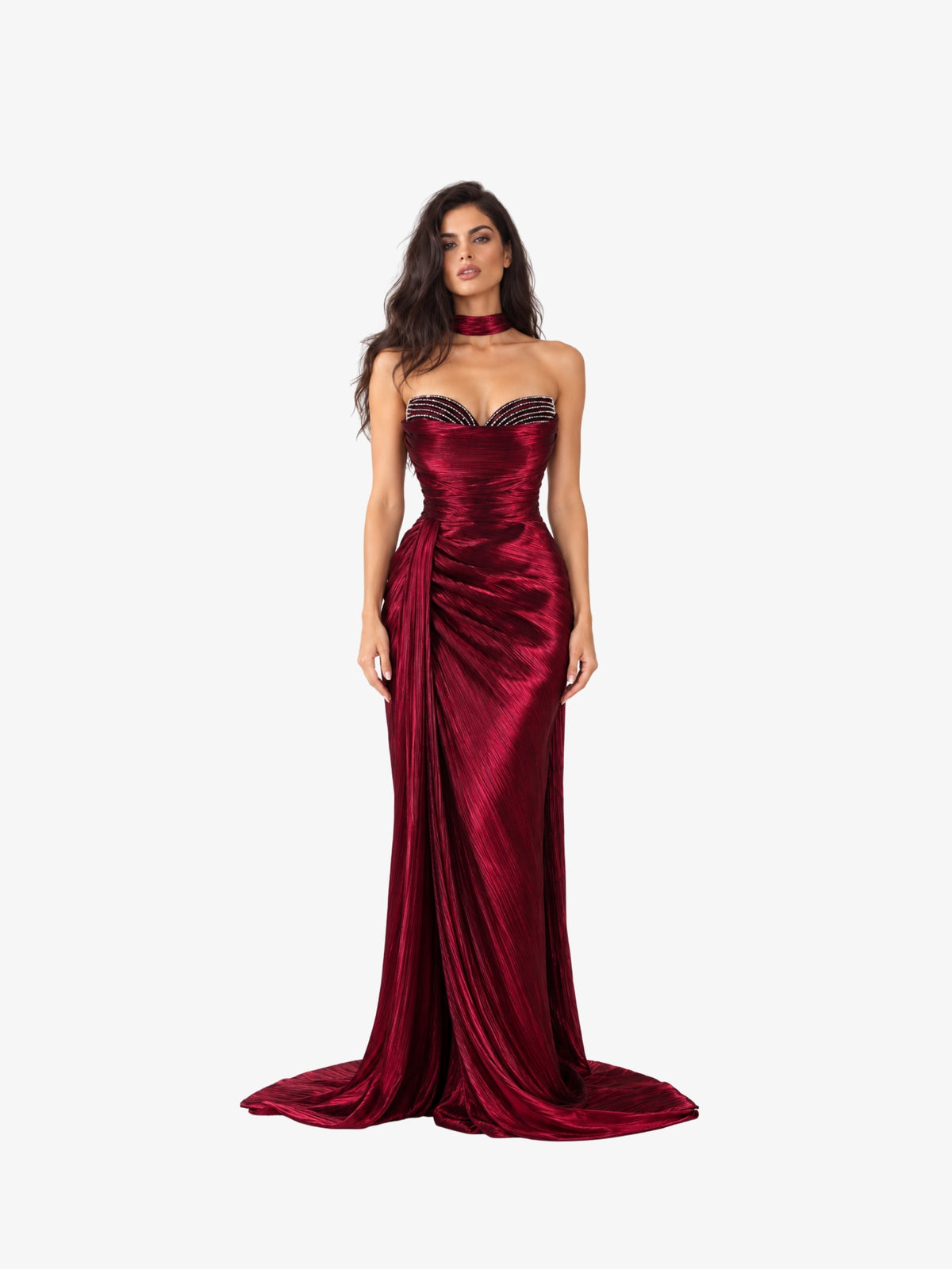 Rochie Eleganta “Merlot”, Burgundy