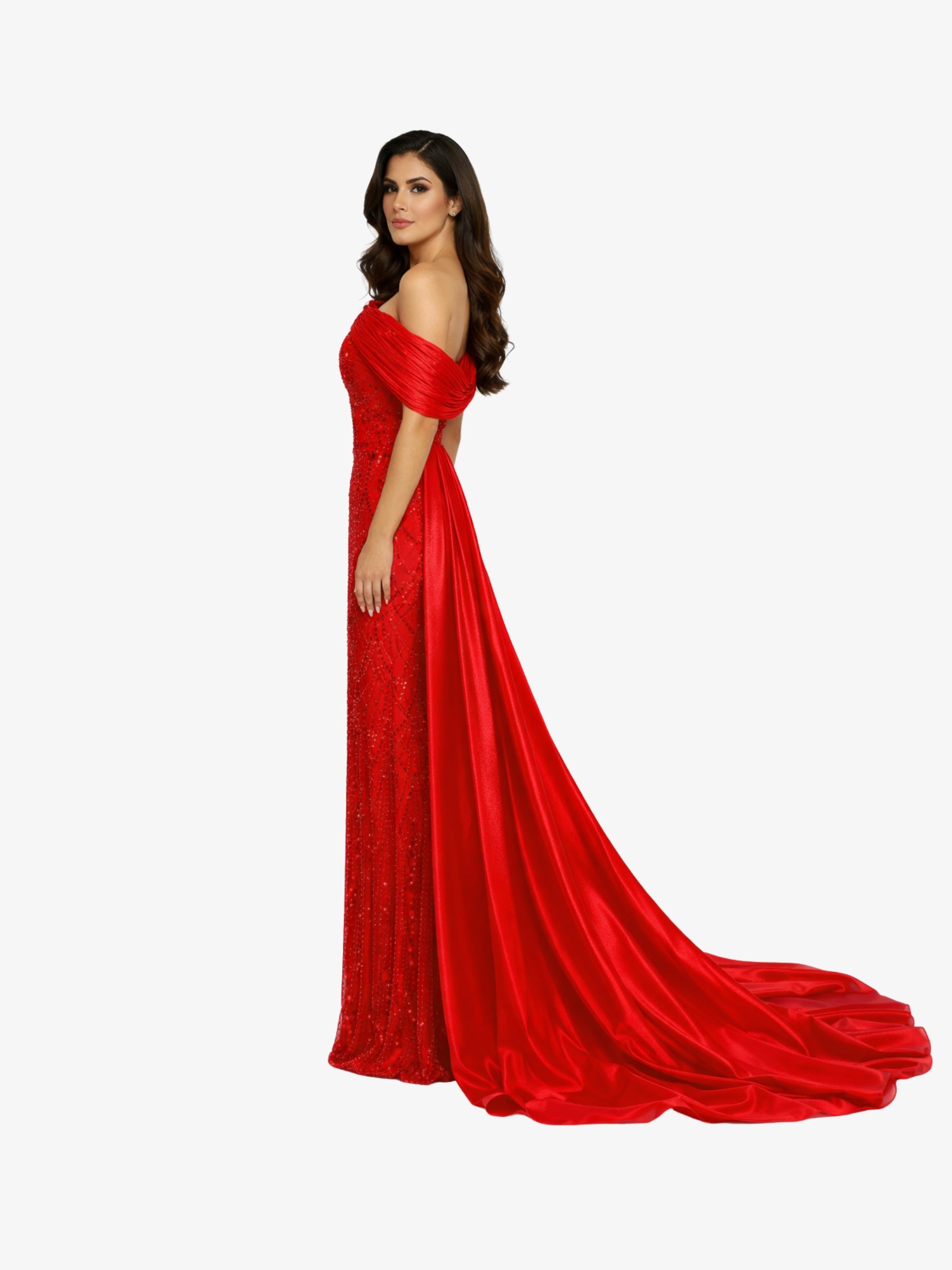 Rochie Lunga "Leyla Royale", Rosie