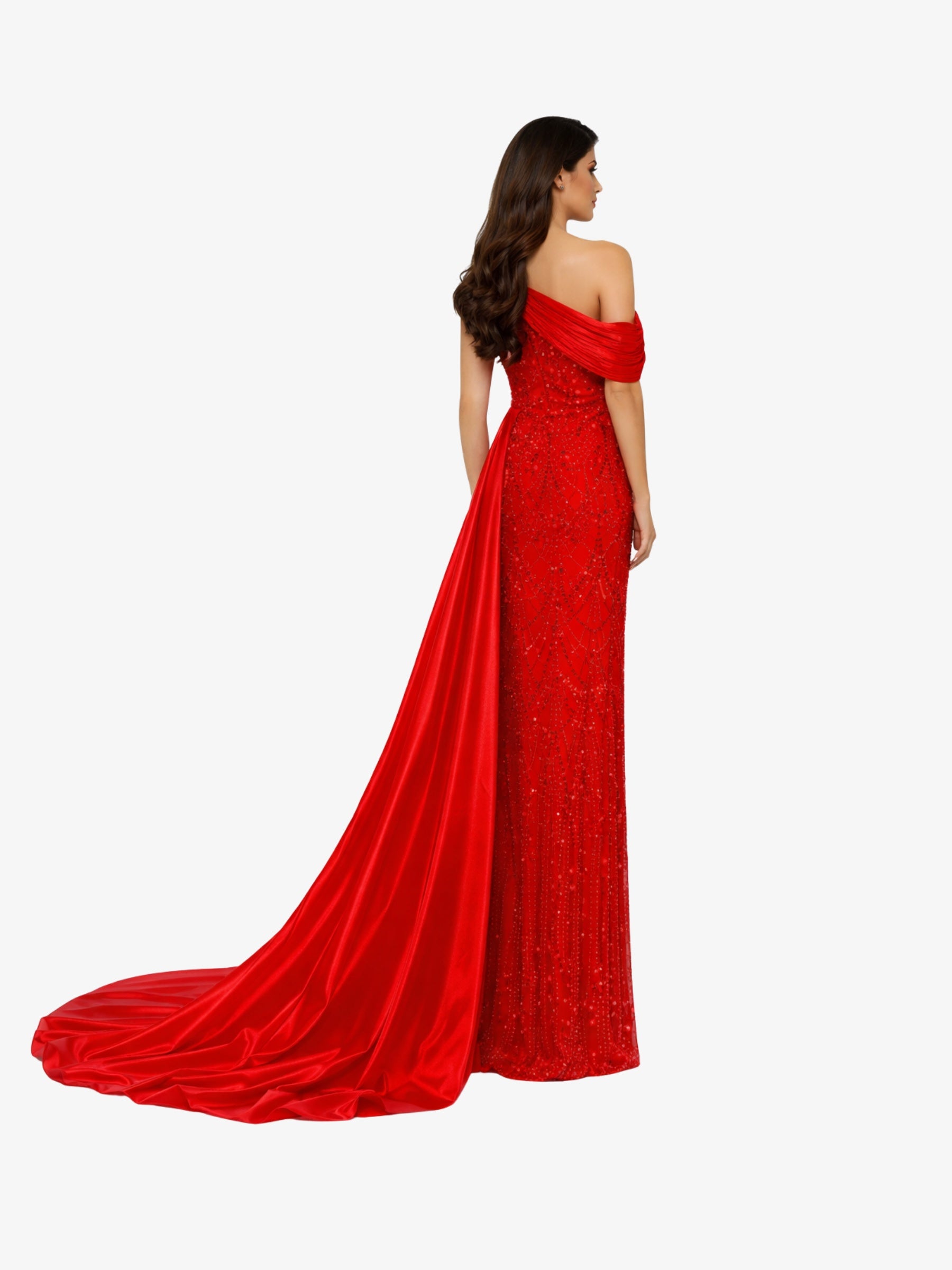 Rochie Lunga "Leyla Royale", Rosie