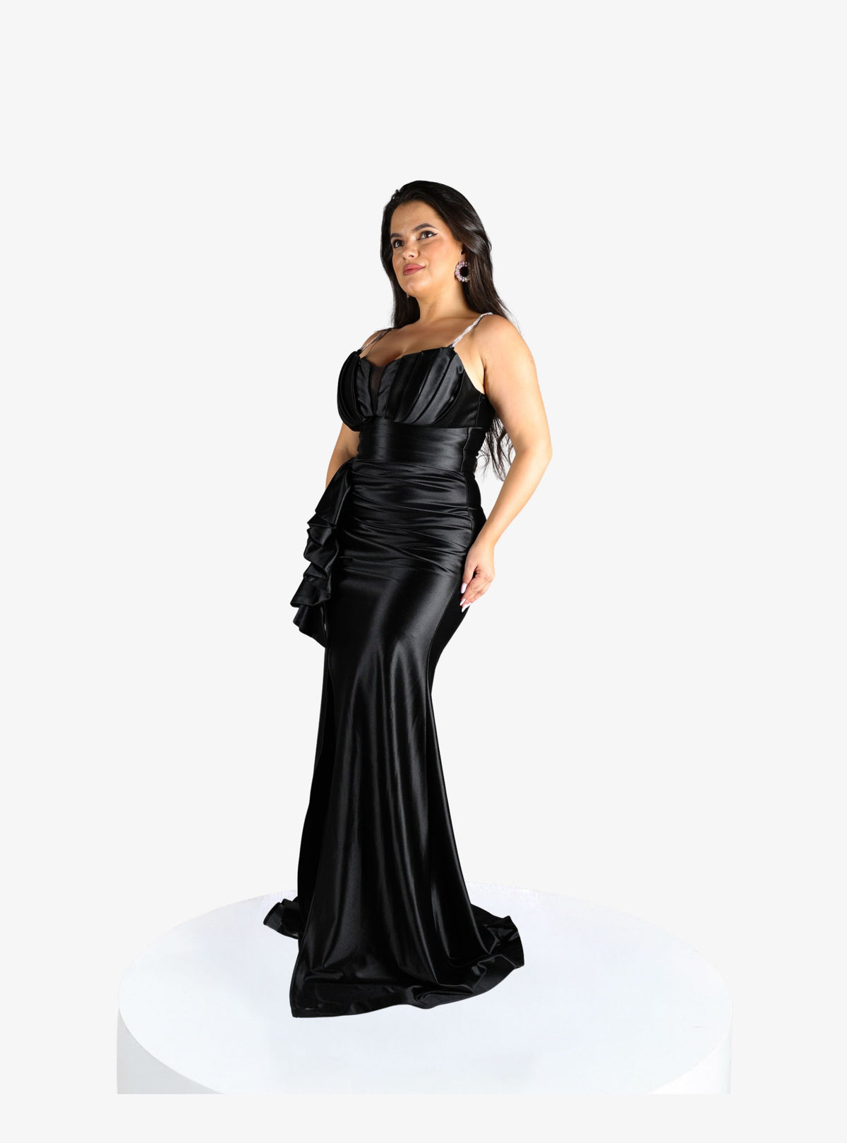 Rochie Eleganta “Gayle”, Negru