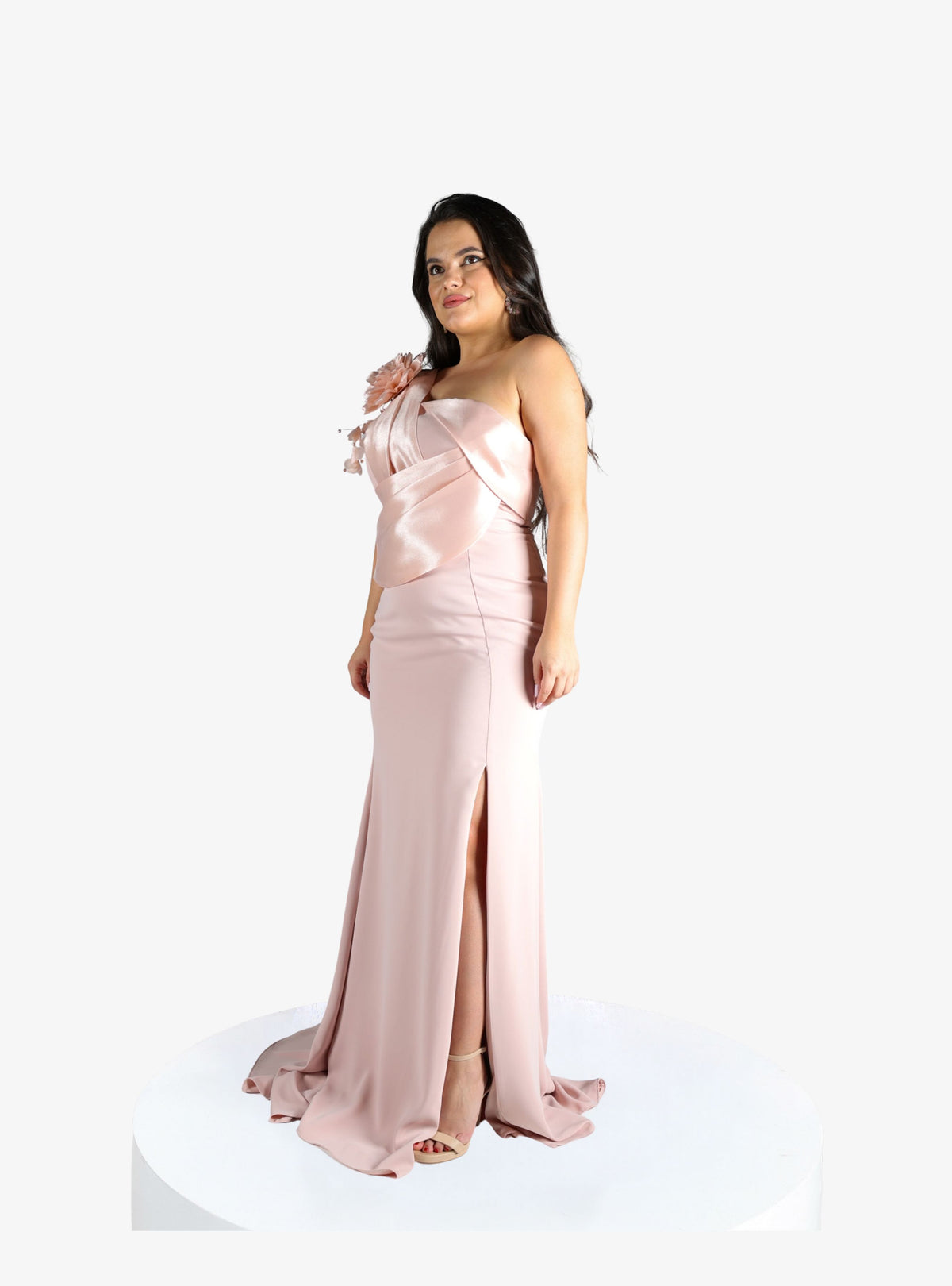 Rochie Eleganta “Begonia”, Roz