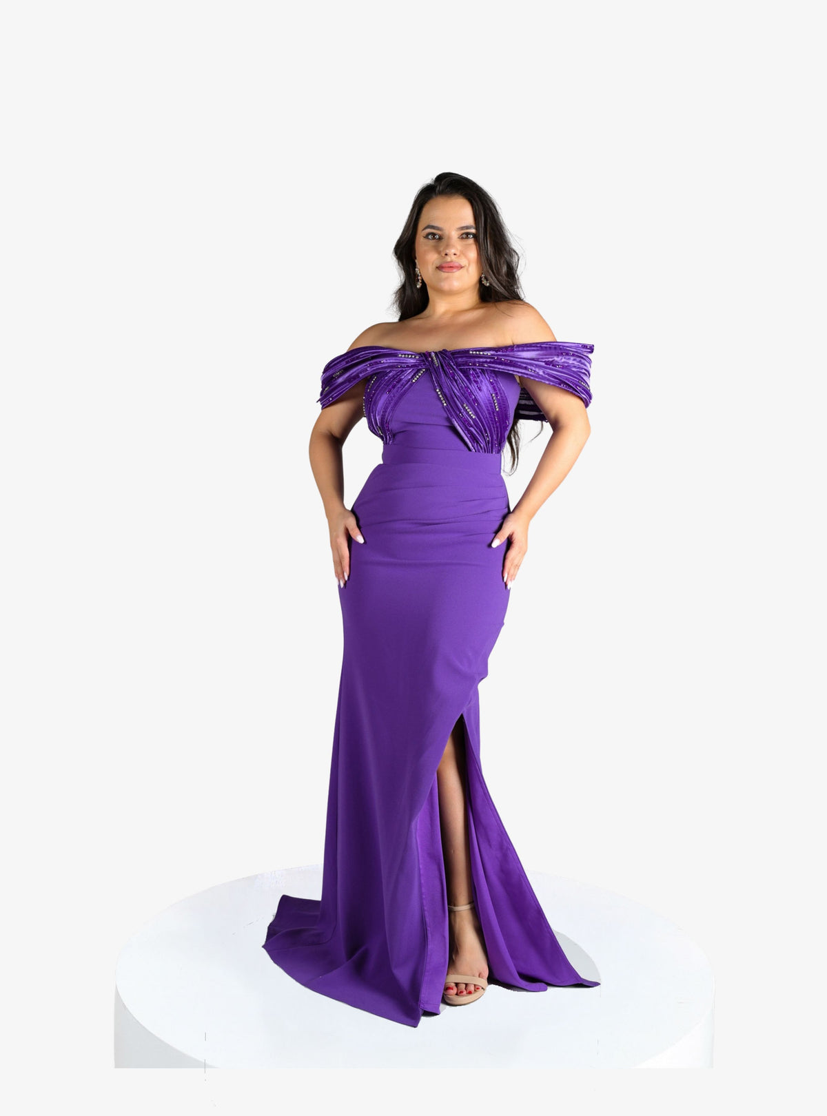 Rochie Lunga "Cataleya Luxury", Mov