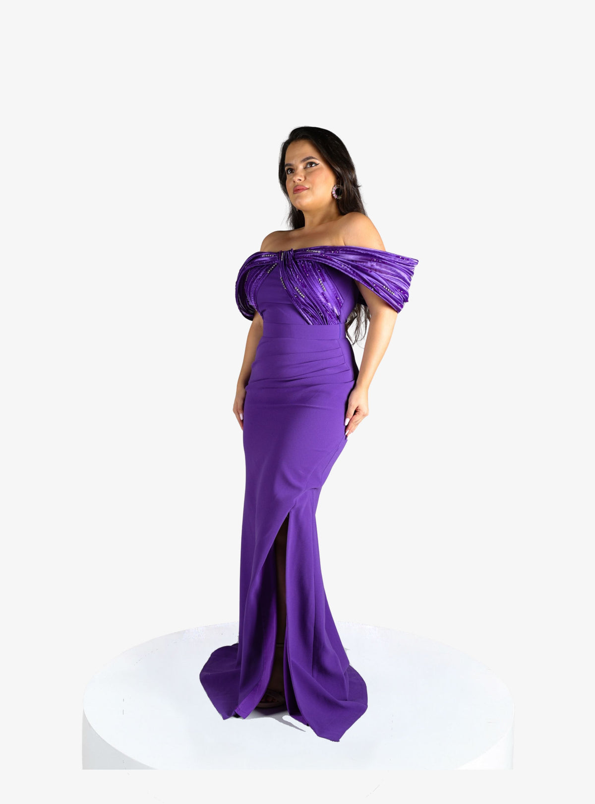 Rochie Lunga "Cataleya Luxury", Mov