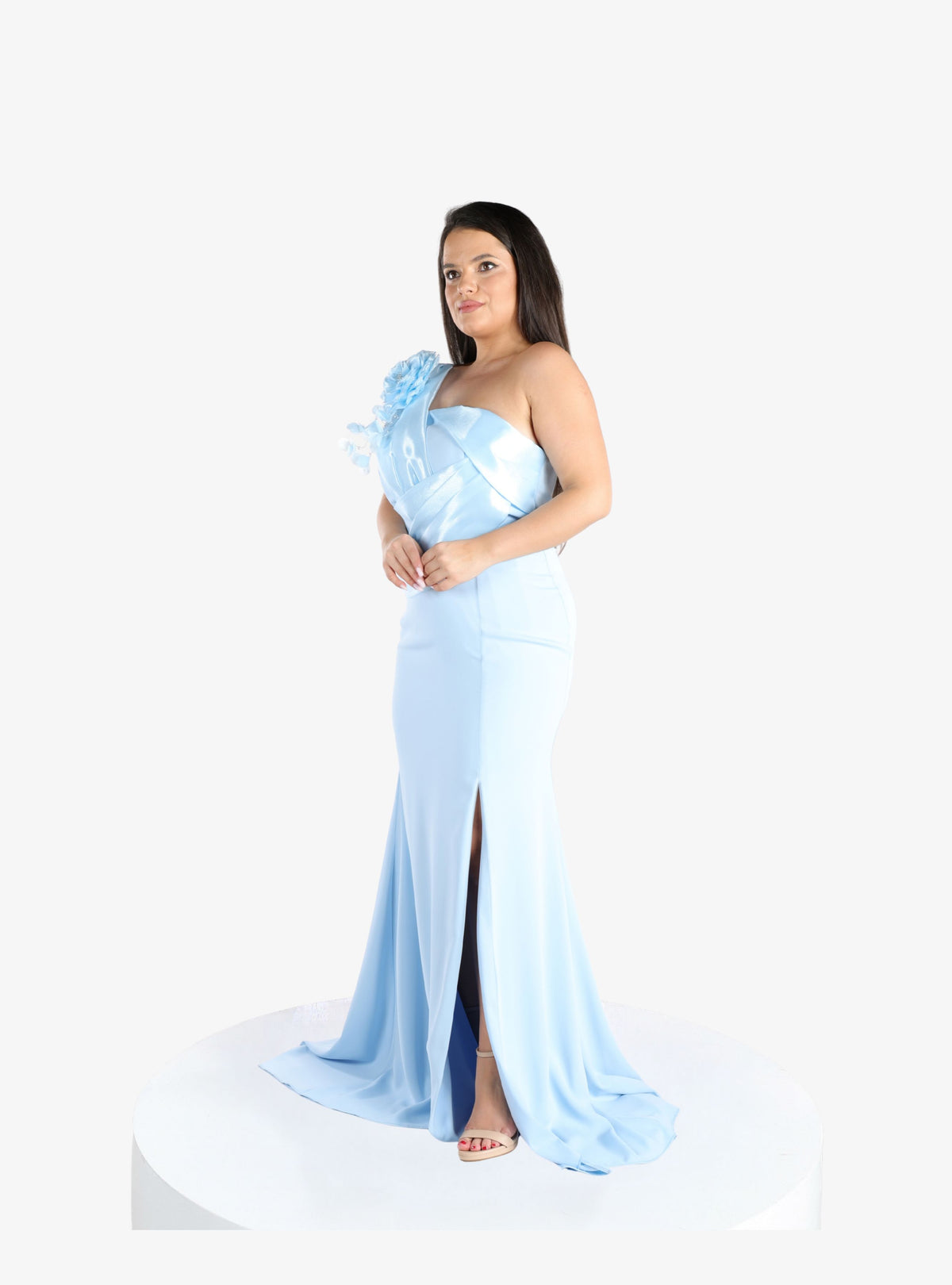 Rochie Eleganta “Begonia”, Albastru