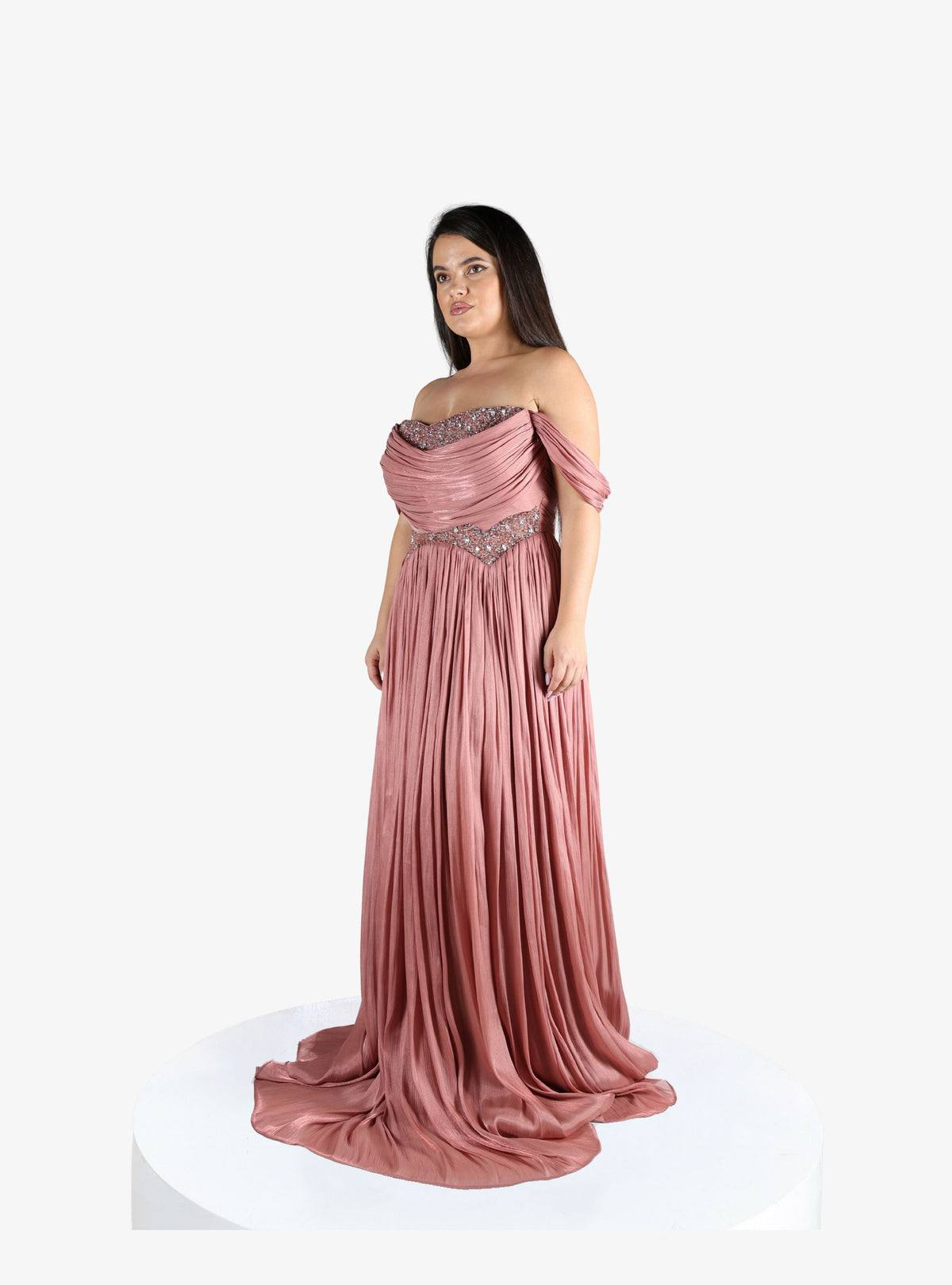Rochie Eleganta “Marisa”, Nude