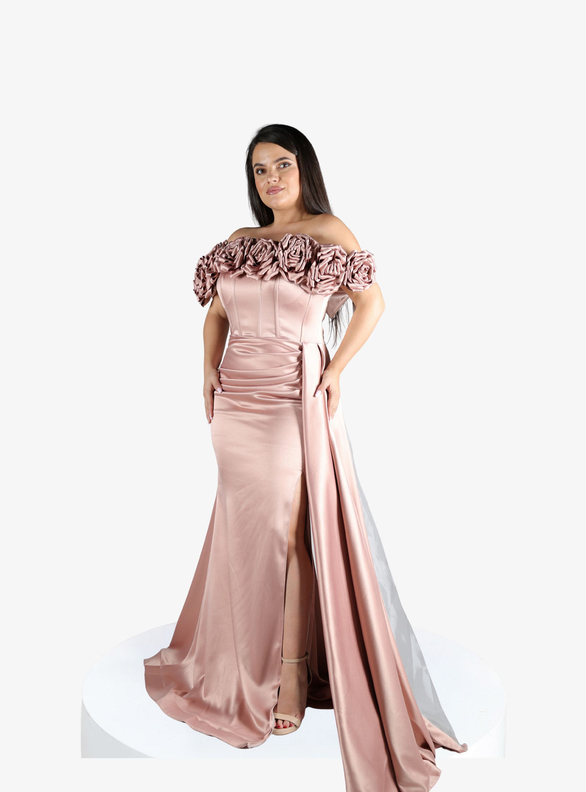 Rochie Lunga "Luiza Luxury", Maro