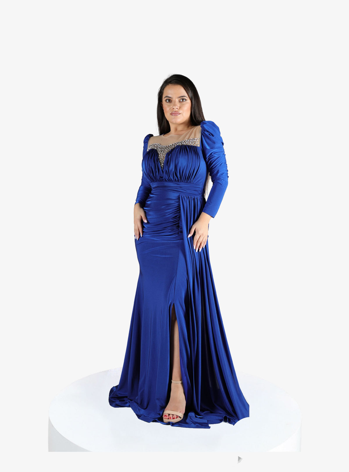 Rochie Lunga "Ayda", Albastra