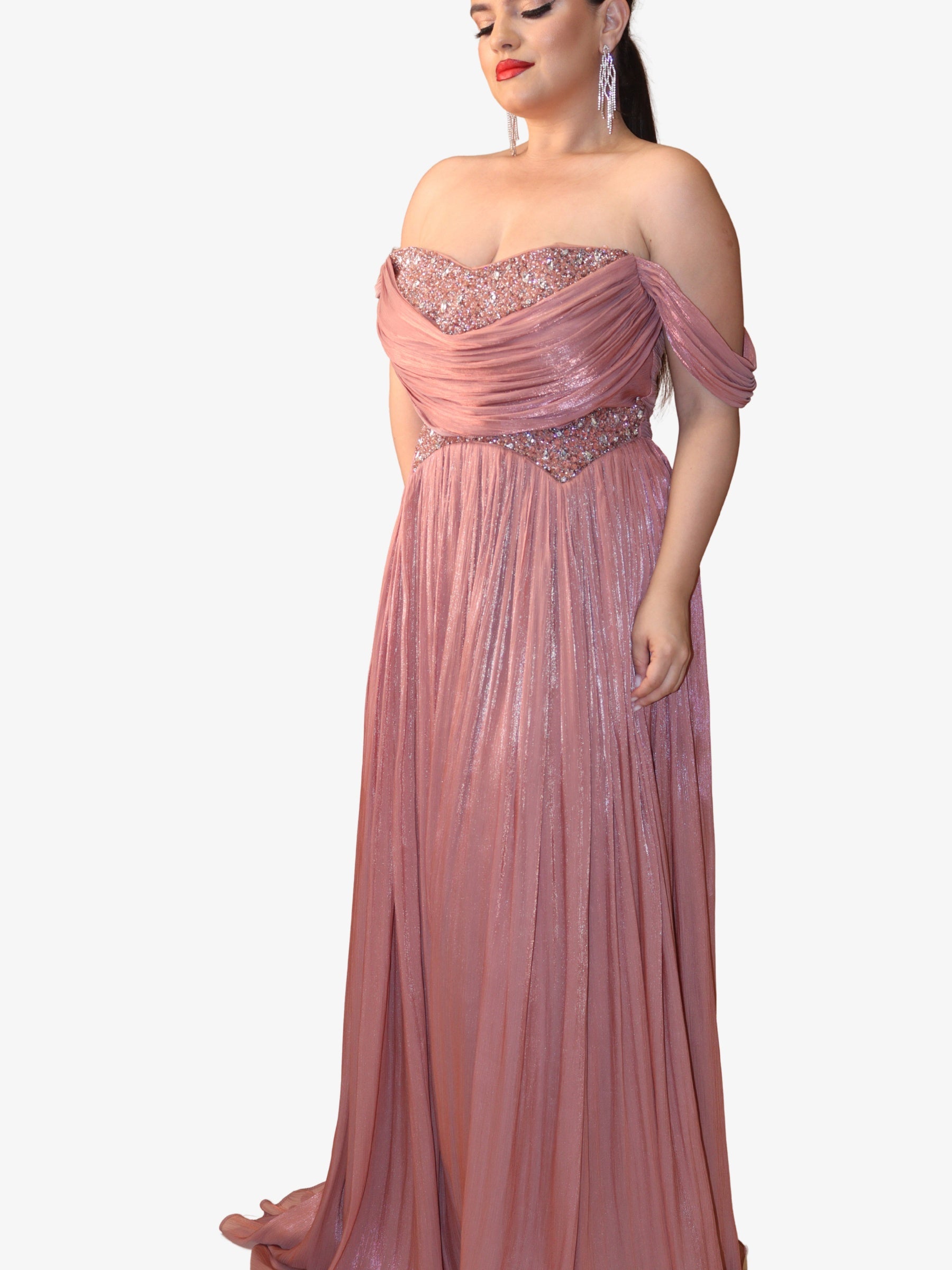 Rochie Eleganta “Marisa”, Nude