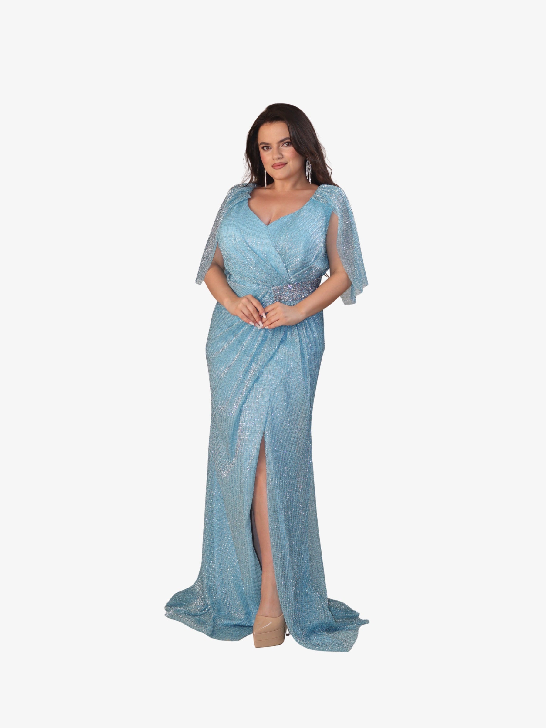 Rochie Eleganta “Marsilia”, Turcoaz