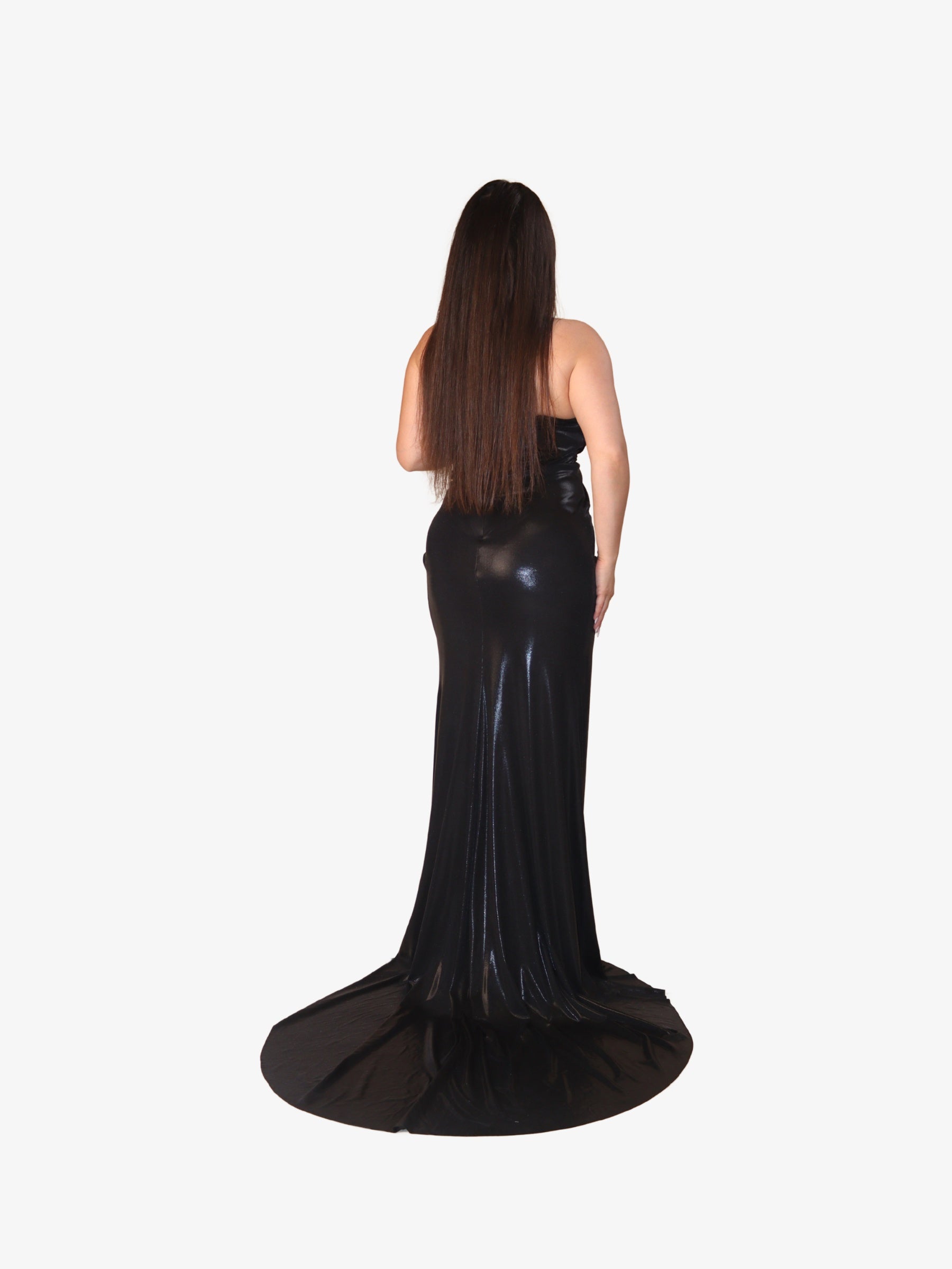 Rochie Lunga "Zaira", Negru