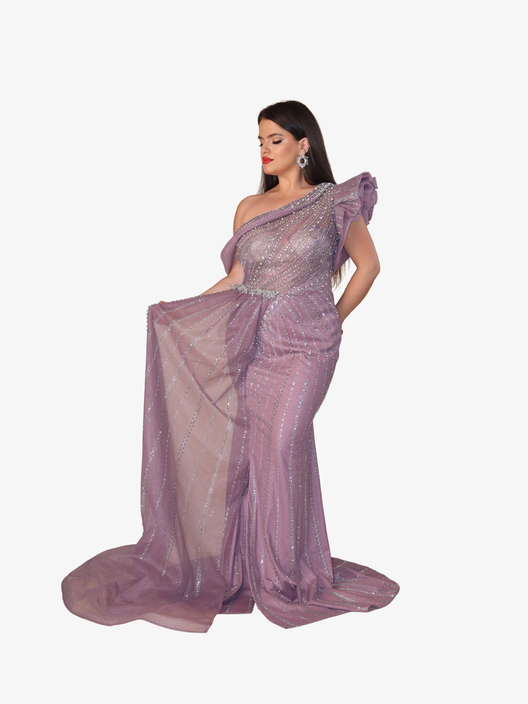 Rochie Lunga "Contesa Luxury", Mov